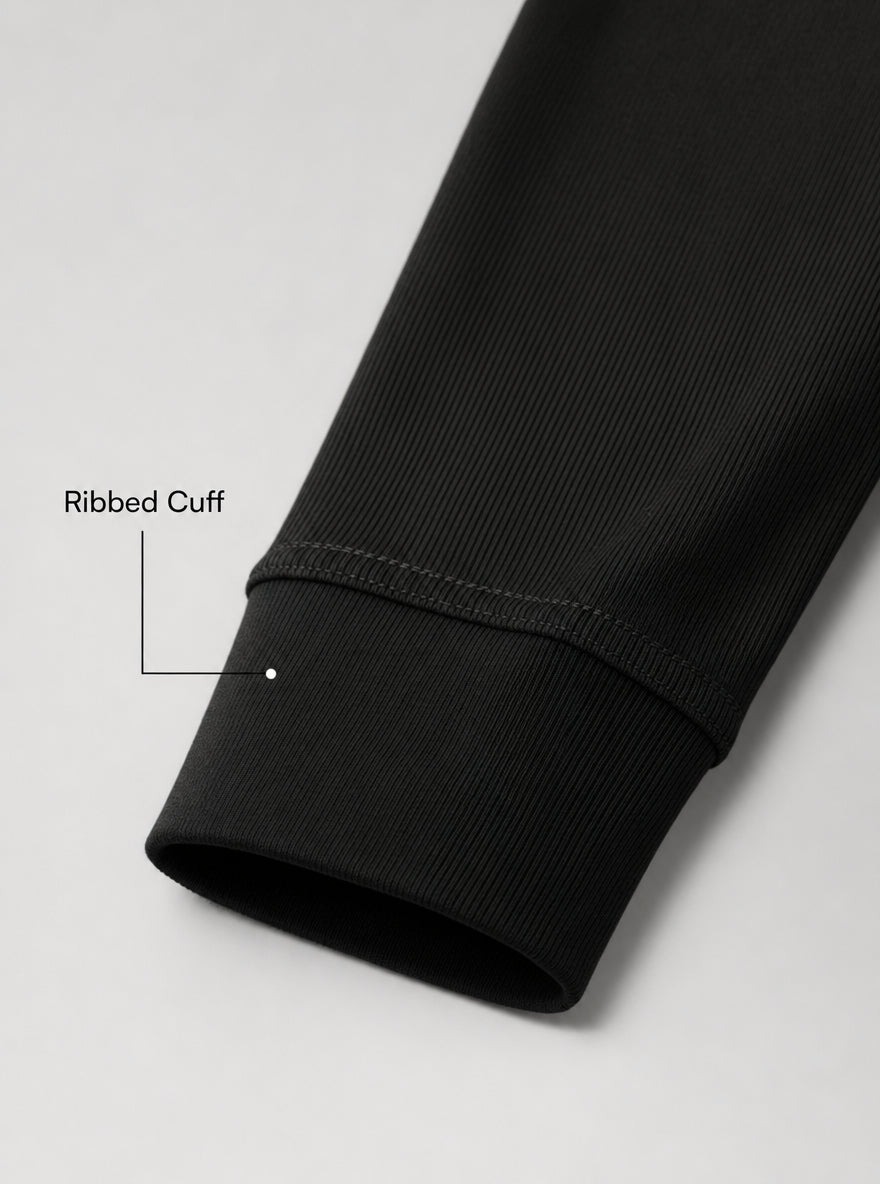 Cuff and seam detail