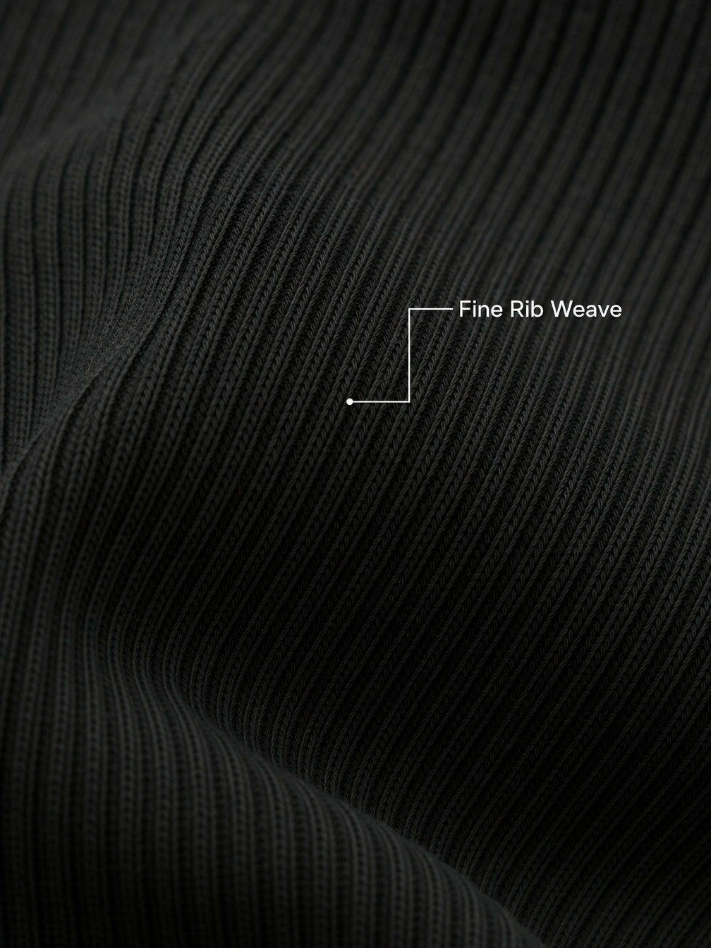 Ribbed cotton macro
