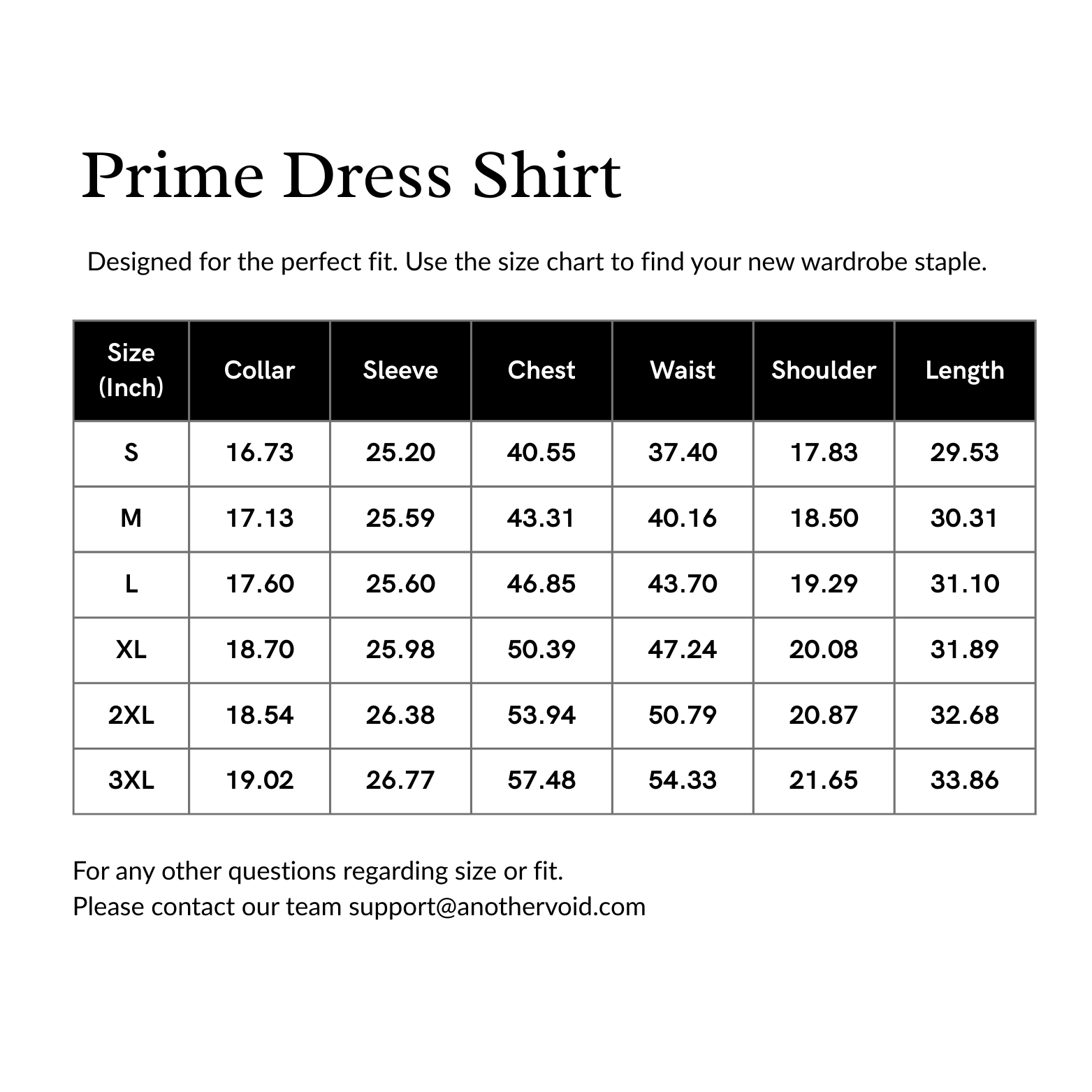 Prime Dress Shirt