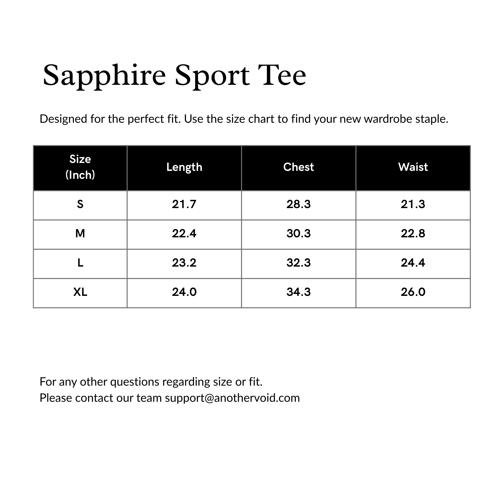 Sapphire Sports Tee