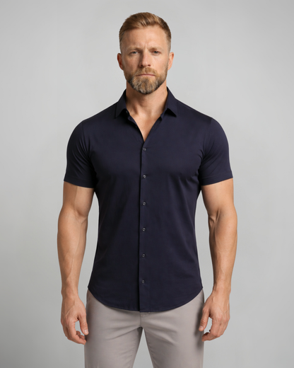 Prime Short Sleeve Button Down — VIP