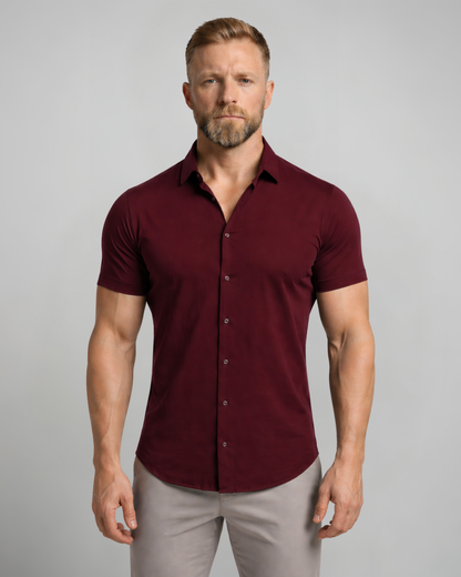Prime Short Sleeve Button Down — VIP