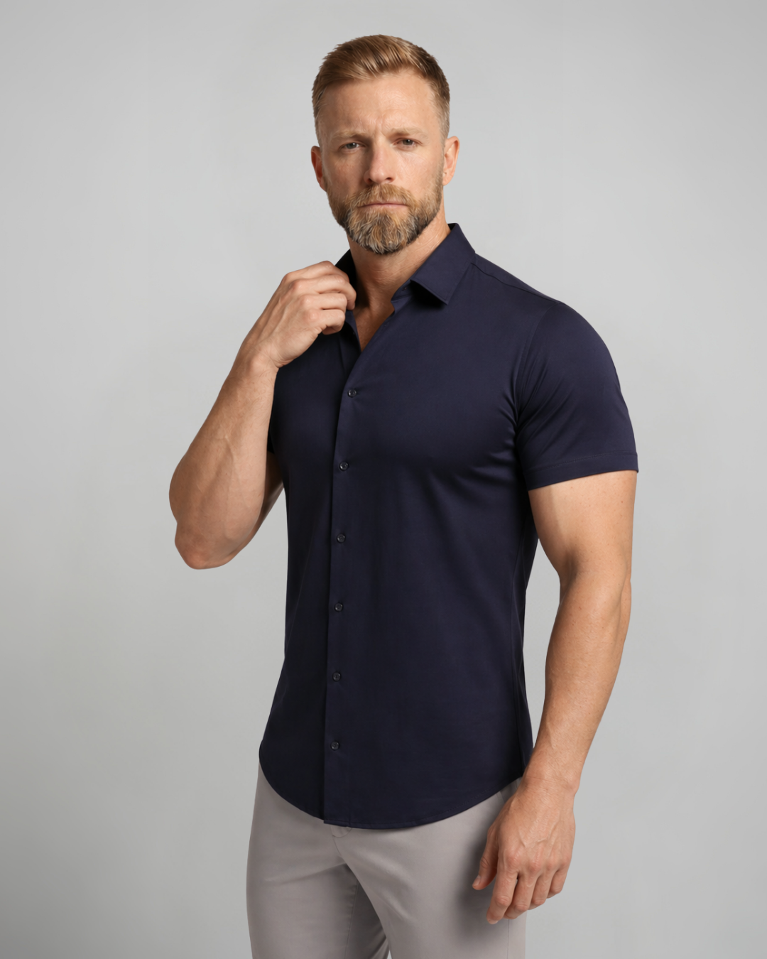 Prime Short Sleeve Button Down — VIP