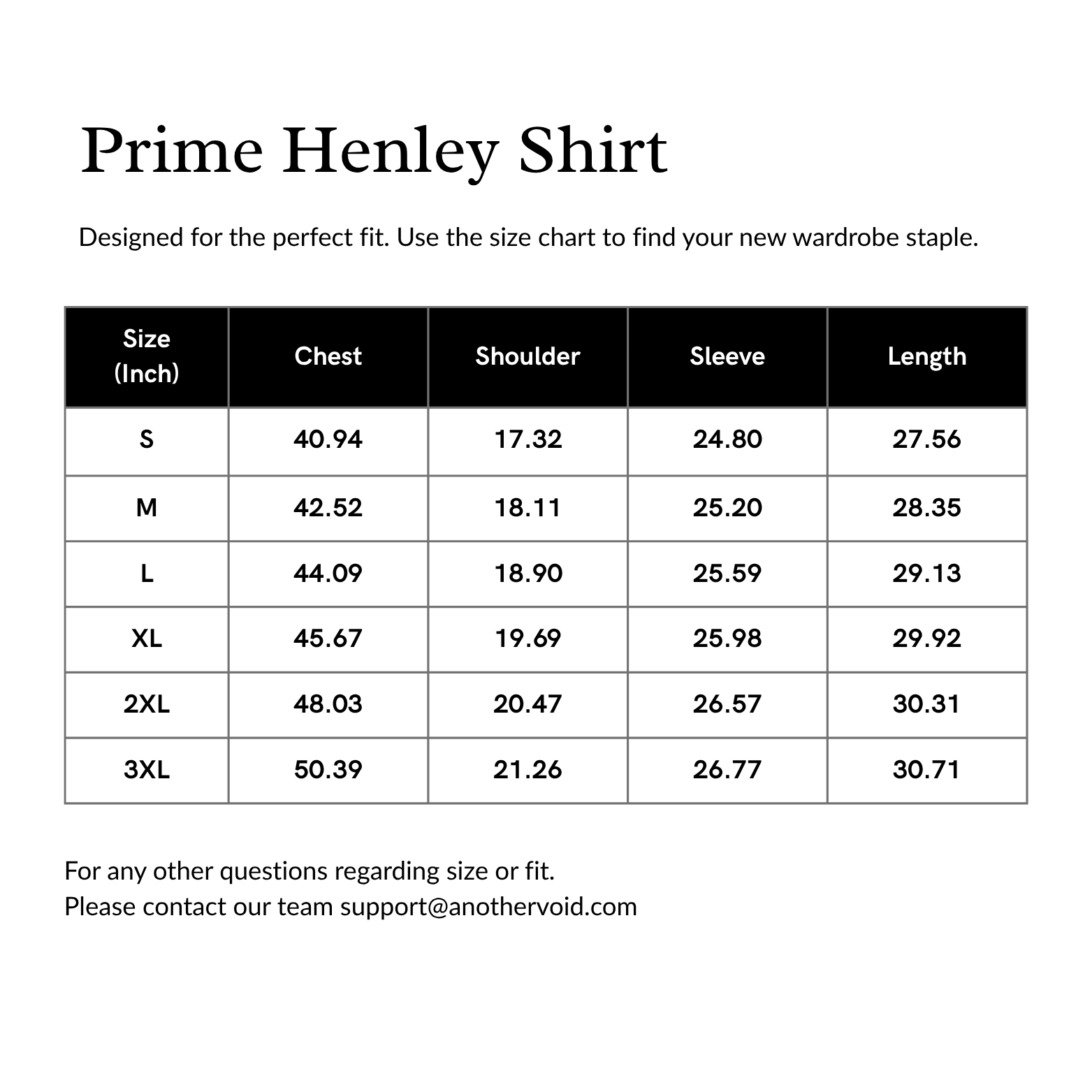 Prime Henley Shirt