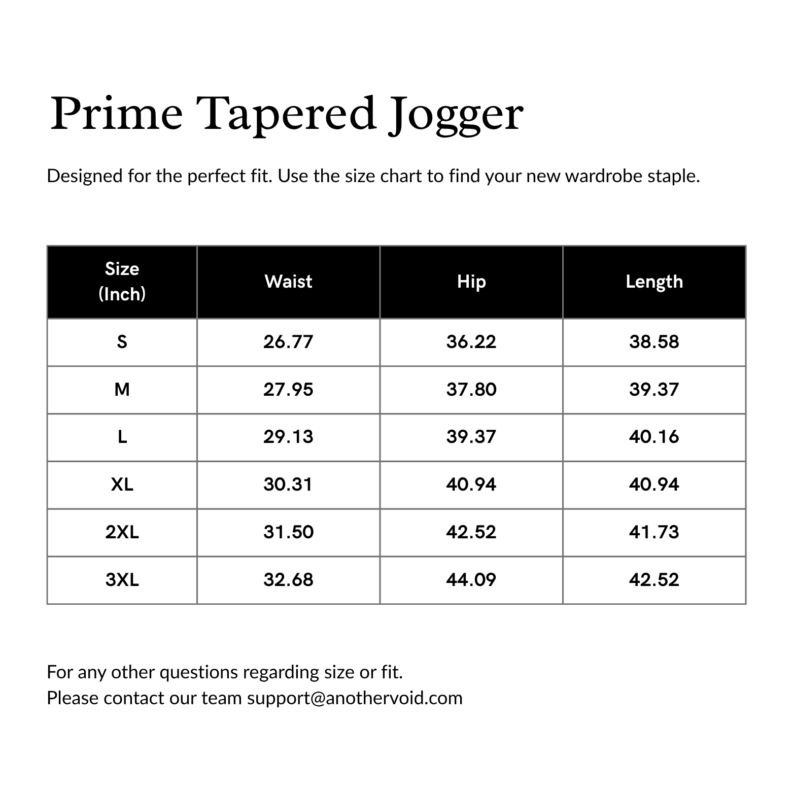 Prime Tapered Jogger