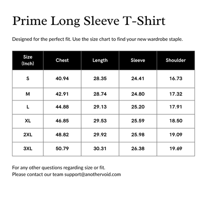 Prime Long Sleeve T-Shirt — VIP