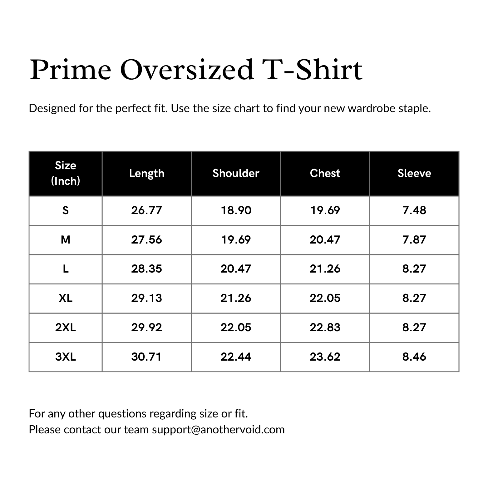 Prime Oversized T-Shirt