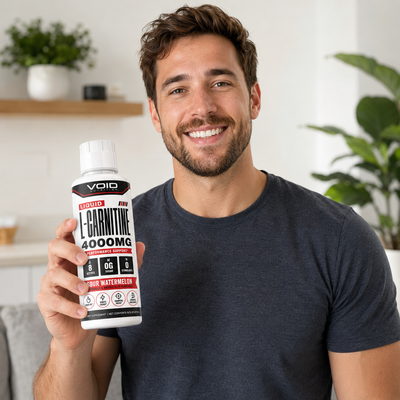 VOID customer holding product