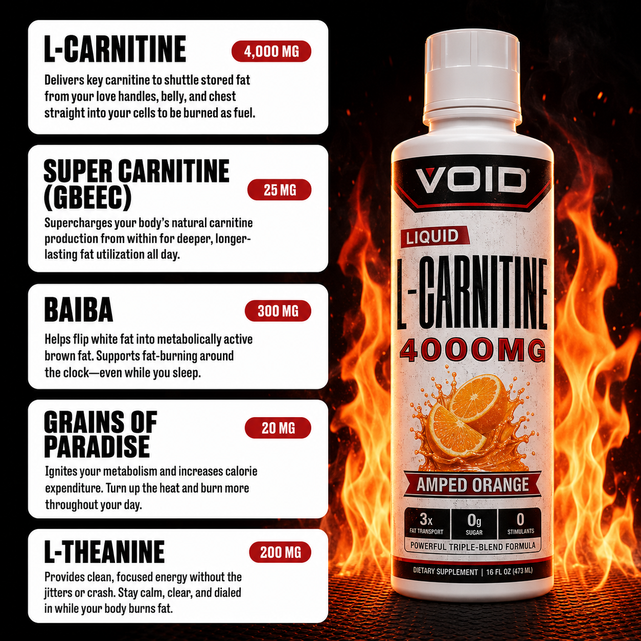 Liquid L-Carnitine 4000MG
