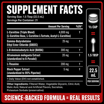 Liquid L-Carnitine 4000MG
