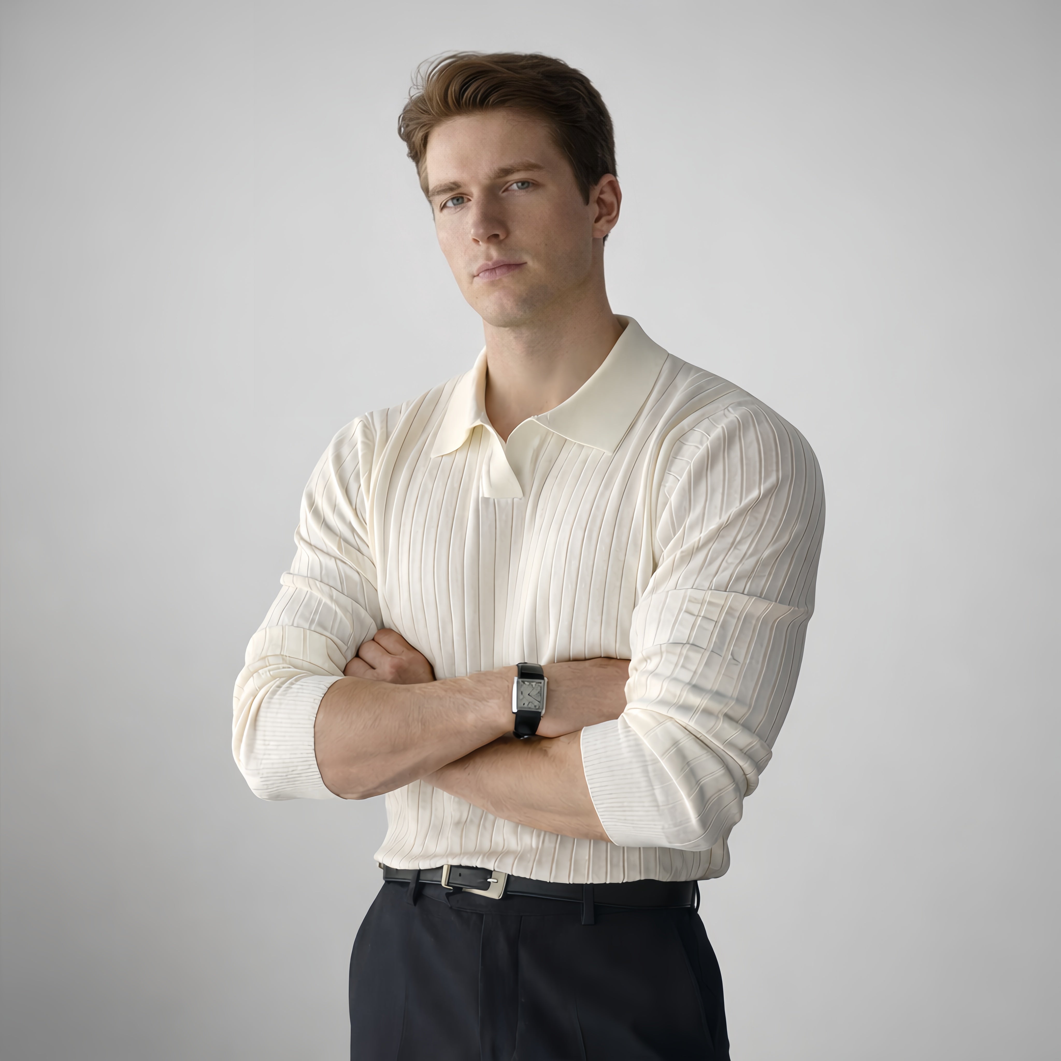 Ember Long Sleeve Polo