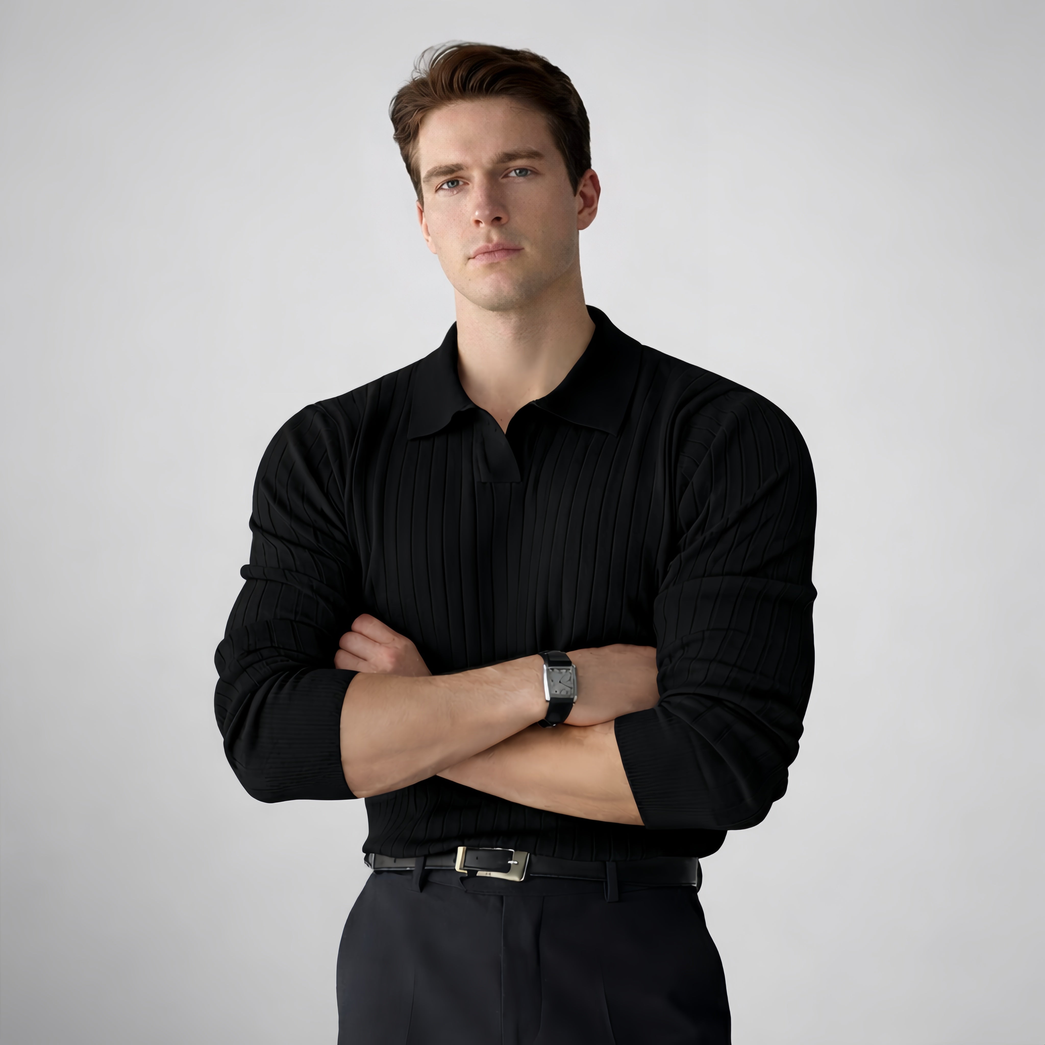 Ember Long Sleeve Polo