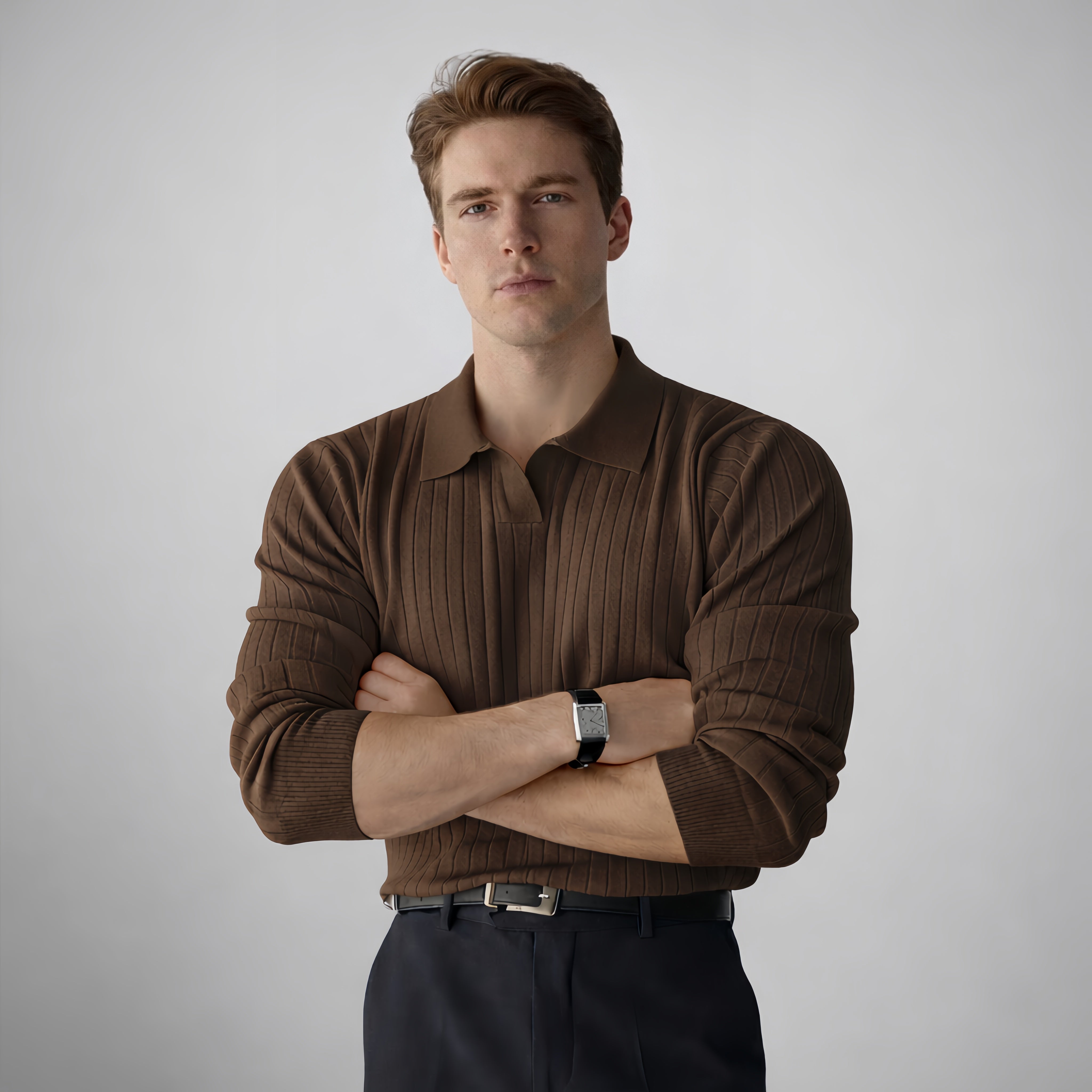 Ember Long Sleeve Polo